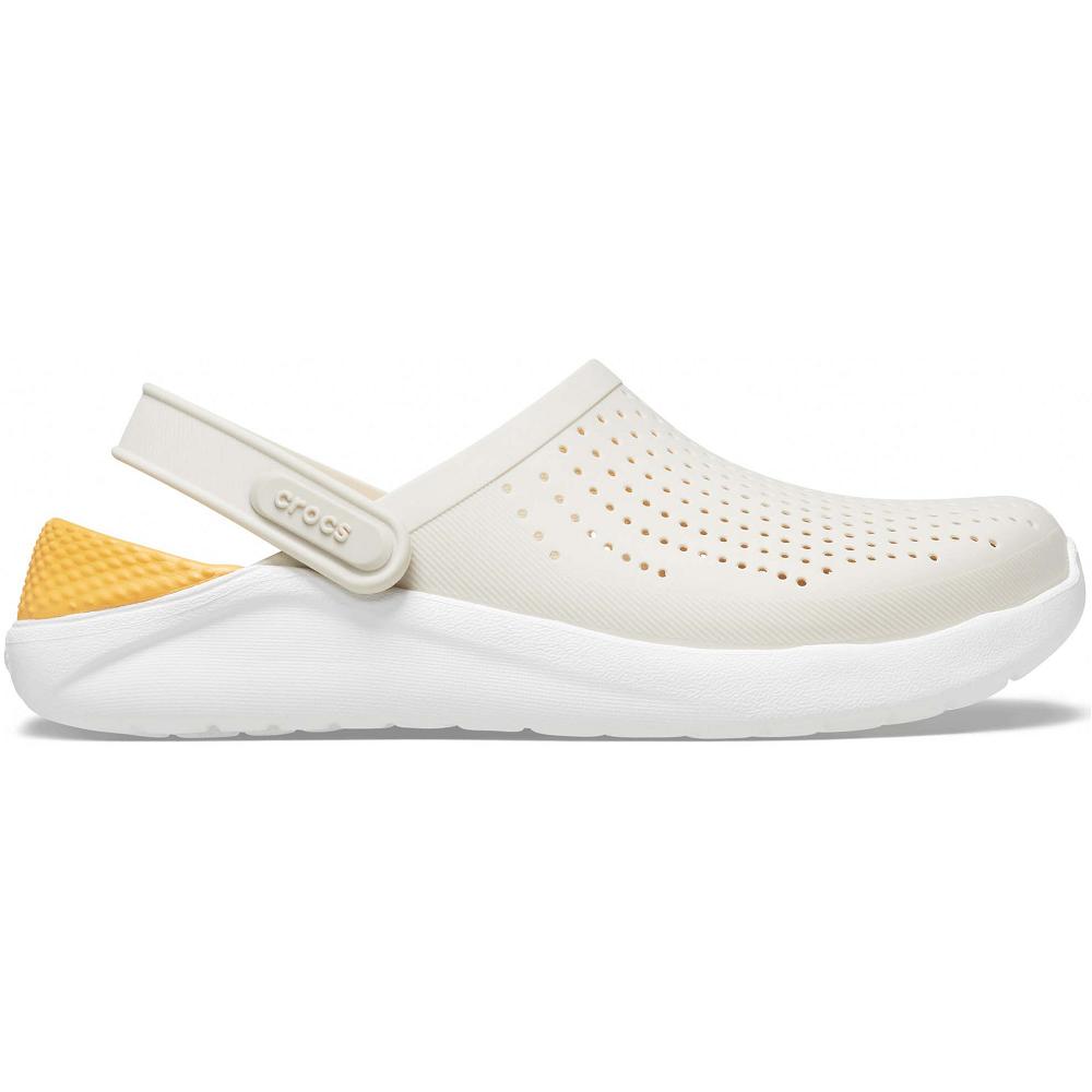 Beige Men's Crocs LiteRide™ Clogs | NZ 0717GSOL